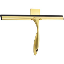 Shower Squeegee with Hook, 12 Inch RustResistant Stainless Steel for Bathroom Mirror and Window