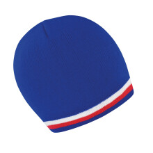 (One Size, Blue / White / Red) Result Unisex Winter Essentials National Beanie Hat