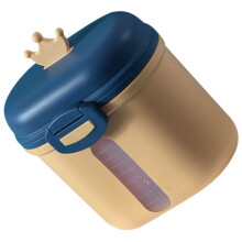 Portable Milk Powder Container with Spoon, Large Capacity Leakproof Baby Formula Storage Box
