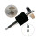 Quick Release Hi Hat Clutch with Heavy Duty Adjustable Cymbal Stacker for Drum Kit 2