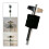 Quick Release Hi Hat Clutch with Heavy Duty Adjustable Cymbal Stacker for Drum Kit 3