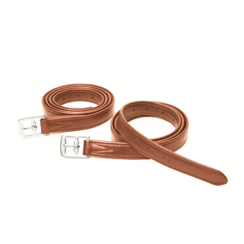 (24in, Tan) Adelfia Horse Stirrup Leathers