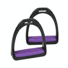 (One Size, Purple) Compositi Childrens/Kids Premium Profile Horse Stirrups