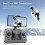 KY905 4K Foldable Black Mini Drone with Camera, 12 Min Flight 12