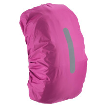 Waterproof Backpack Rain Cover XL 6575L Rose Red with Reflective Safety Strap and Non Slip Fit