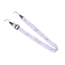 Camera Strap Belt 1.2m Purple Daisy Printed Pattern for Polaroid Mini 12 11 8 9