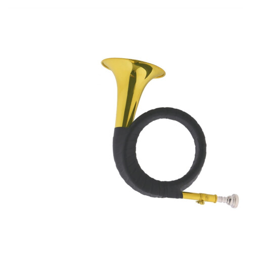 Mini B Flat French Horn Compact TravelFriendly Design for Practice and Performance 1