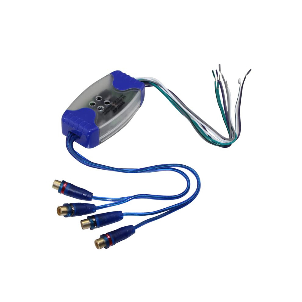 Four Channel Rca Ground Loop Isolator Ap3044 Noise Reduction Audio Filter Clear Sound Output 9455672142366