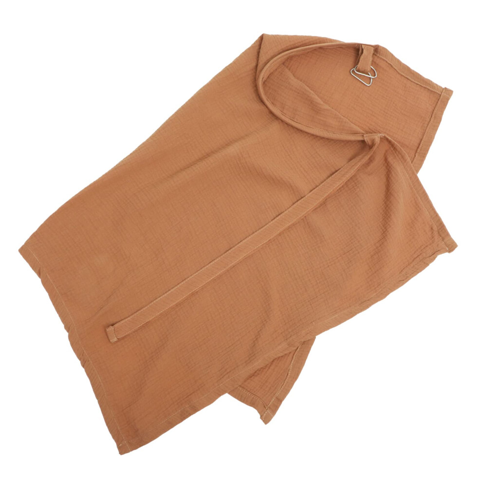 Cotton Nursing Cover for Breastfeeding Moms with Breathable Privacy Apron, Versatile for Travel