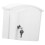 Lockable Wall Mounted Storage Box with Milk Bottle Holder for Secure Outdoor Package Delivery 1