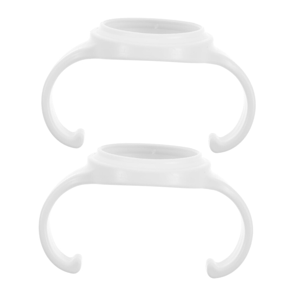 Baby Bottle Handle with Ergonomic Comfort Grip and AntiScald Design for Newborns, FoodGrade TPE