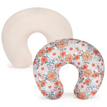 2 Pack Nursing Pillow Covers, Ultra Soft with Secure Zipper, Fits Most Breastfeeding Pillows