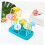 Baby Bottle Drying Rack with Detachable Drip Tray, Foldable Countertop Stand for Multiple Bottles 3