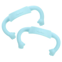 Silicone Bottle Handle for Baby Feeding, Ergonomic NonSlip Grip, Easy Install, 2pcs