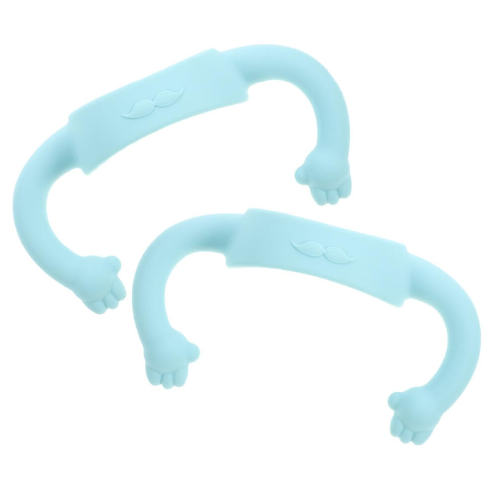 Silicone Bottle Handle for Baby Feeding, Ergonomic NonSlip Grip, Easy Install, 2pcs