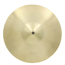 14 Inch Brass Crash Ride HiHat Cymbal for Drum Set, Bright Tone 3 in 1 Design