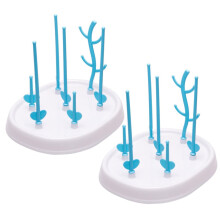 Detachable Baby Bottle Drying Rack with Draining Board for Fast Drying and Organized Storage