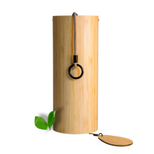 Bamboo Wind Chimes for Meditation with Bells, Rain Dm Chord Tuning, Calming Acoustic Backdrop