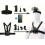 Adjustable Action Camera Chest Strap Harness with Head Strap and Suction Cup Mount for GoPro 3