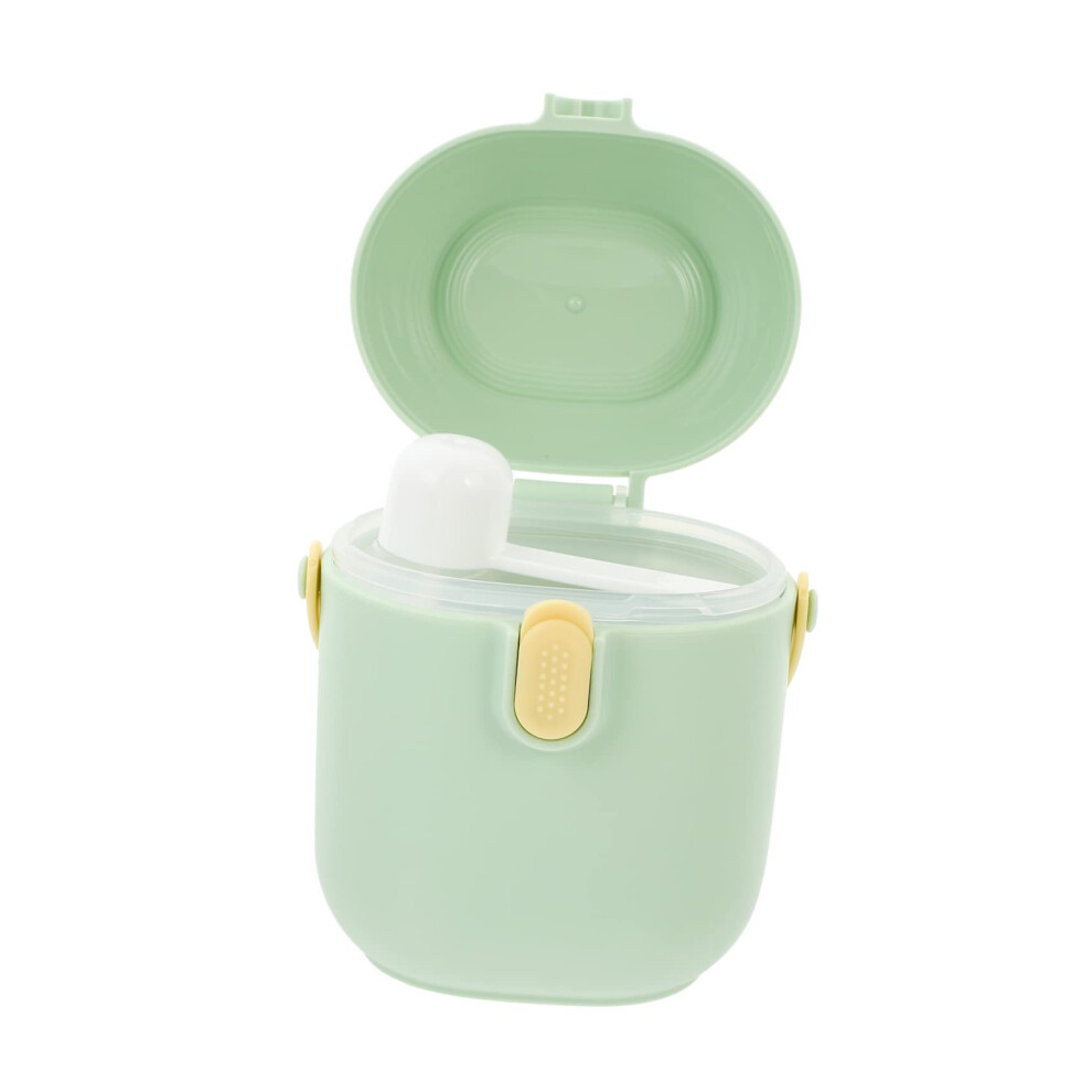 Baby Formula Dispenser with Leakproof Secure Closure and Builtin Scoop for Travel Milk Powder Storage