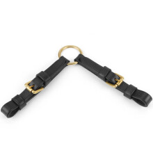 (One Size, Black) Blenheim Leather Horse Coupling
