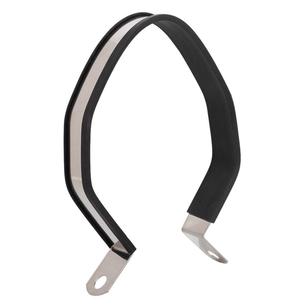 Stainless Steel Motorcycle Exhaust Clamp With Muffler Bracket For Secure Vibration Mounting 9092120622409