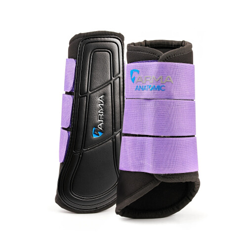 (X Full, Lavender) ARMA Neoprene Horse Brushing Boots