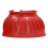(Cob, Red) ARMA Touch Close Horse Overreach Boots 2