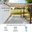 2Pcs 2x2 Post Anchor Base Heavy Duty Square Fence Post Brackets Corrosion Resistant for Deck Railing Mailbox 2