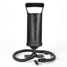 Dual Action Hand Pump for Inflatables with Nozzles, Fast Inflation for Air Mattress and Pool Floats