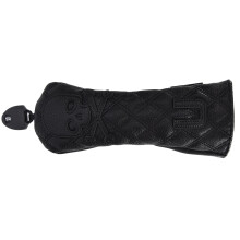 Housse de tête de bois de golf UT Crâne en cuir PU 74-148g