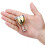 Miniature Timpani Replica with Protective Case, Realistic Percussion Instrument Model 3