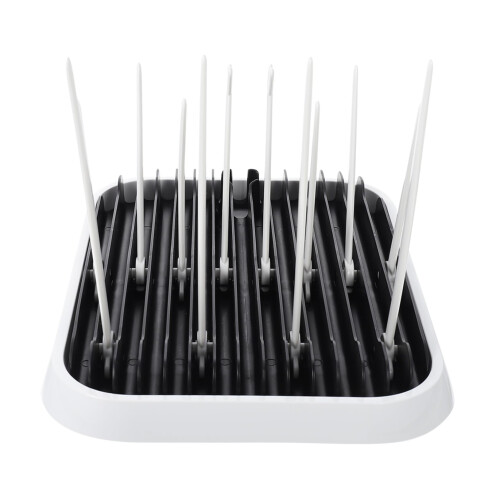 Baby Bottle Drying Rack with Multiple Slots for Efficient Drainage and Organized Countertop Storage