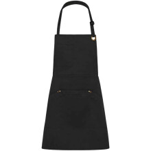 (One Size, Black) Dennys Unisex Adult Le Chef Full Apron