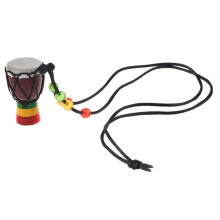 African Drum Necklace Djembe Pendant for Kids Boys Girls Unique Musical Identity Symbol