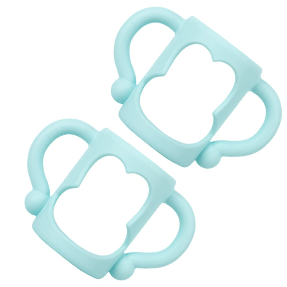 Baby Bottle Handle Silicone Ergonomic NonSlip Grip for Toddlers Universal Feeding Bottle Fit