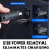 Bluetooth FM Transmitter for Car with HD LED Display, Dual Mode, Hands Calls, Adjustable Frequency, Black 4