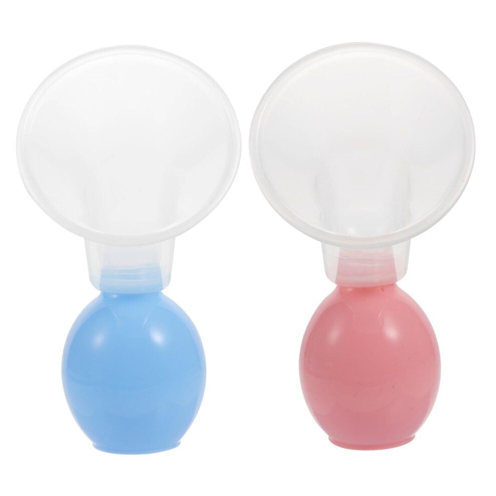 Manual Breast Pump Set with Gentle Adjustable Suction for Breastfeeding Moms TravelFriendly
