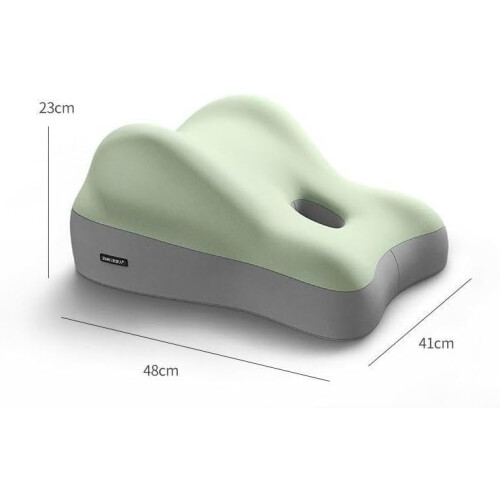 Butt Cushion for Couples with Durable Memory Foam, Ergonomic Hip and Lower Back Support Pillow 1