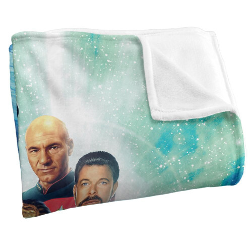 Star Trek Star Trek 30 Silky Crew Supersoft Blanket 2