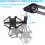 Shock Mount for Samson Q2U USB/XLR Microphone Noise Reduction and Vibration Absorption Durable Build 4