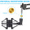 Shock Mount for Samson Q2U USB/XLR Microphone Noise Reduction and Vibration Absorption Durable Build 3