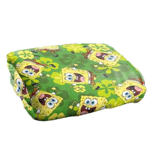 SpongeBob SquarePants SpongeBob SquarePants Silky Patterned St Patricks Day Supersoft Blanket 2