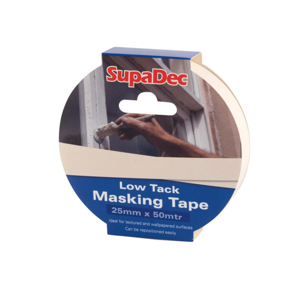 Supadec Low Tack Masking Tape 5059699445758