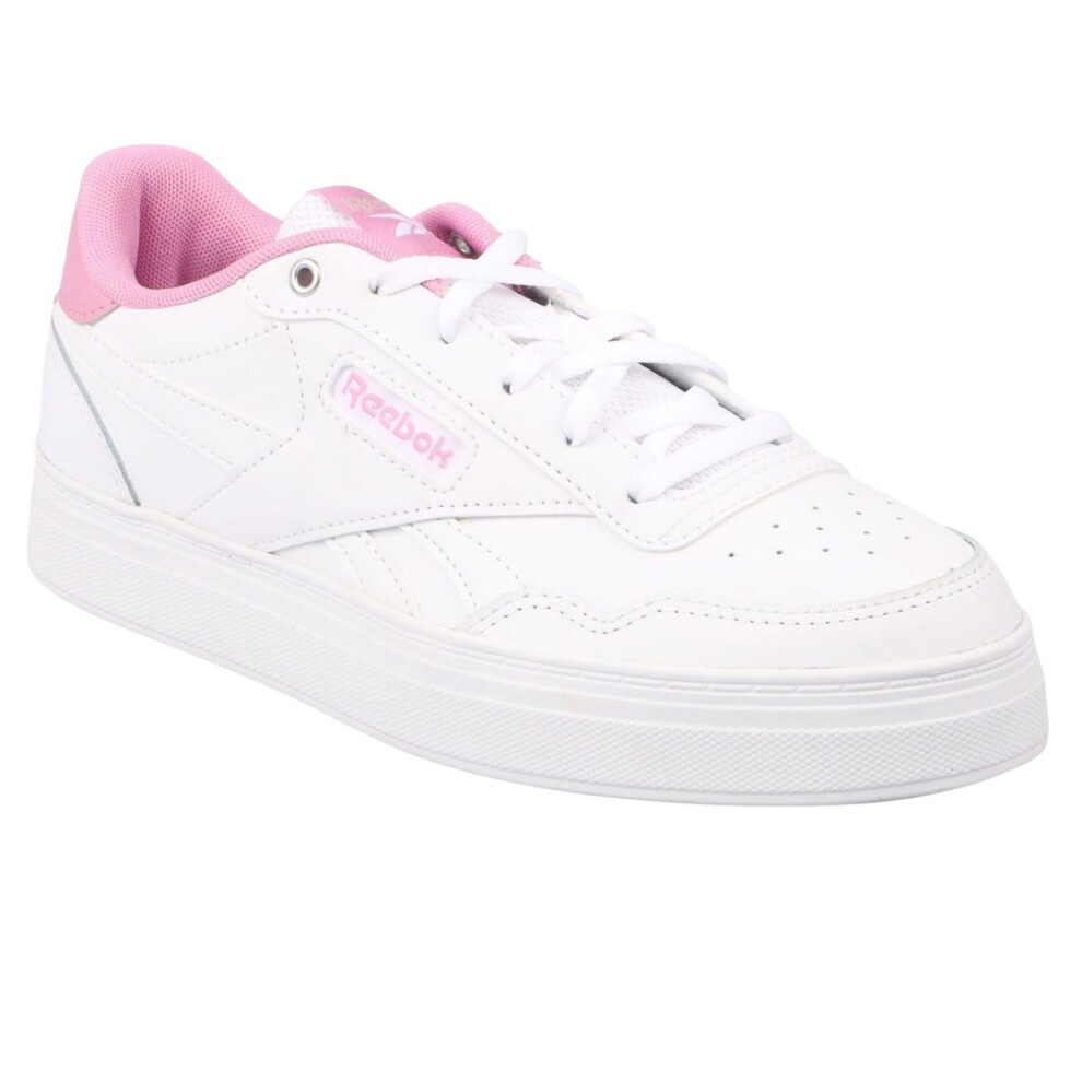 Reebok Womens/Ladies Court Advance Bold Leather Trainers Pink