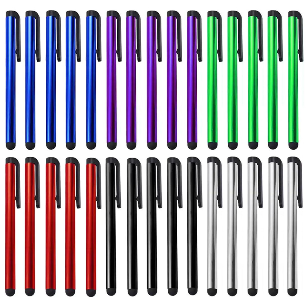 Capacitive Stylus Pen 30 Pack For Smartphones And Tablets With Precise Touch Control And Soft Tip 9174973736882