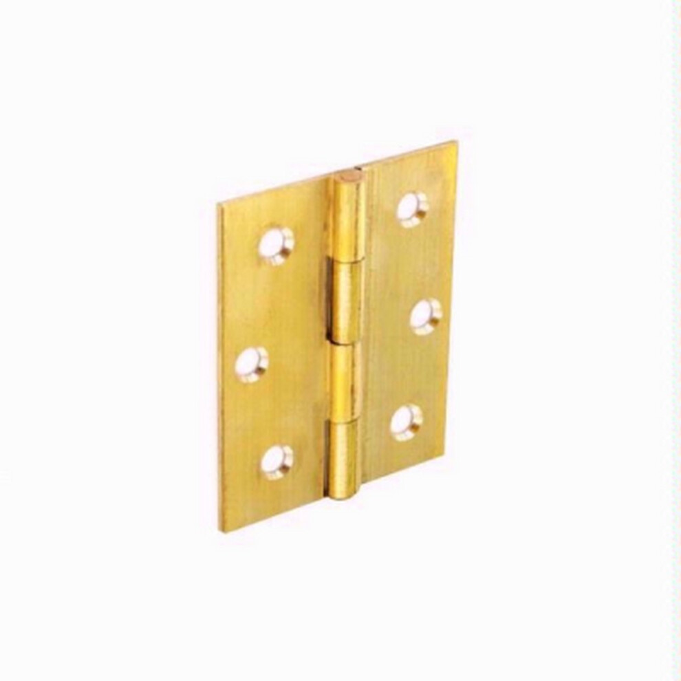 Securit Brass Butt Hinges (Pack Of 2) 5063107620316