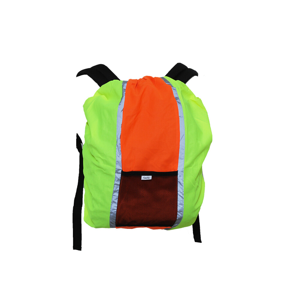 (One Size, Hi Vis Yellow/Orange) Yoko Rucksack / Backpack Visibility Enhancing Cover (Pack Of 2) 5059269078935