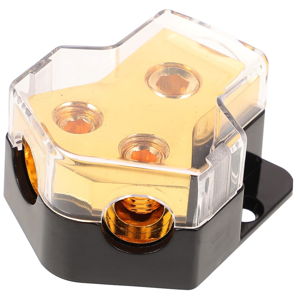 Car Audio Distribution Block 12V Power Splitter For Amplifiers Stable And Corrosionresistant 9092120623611