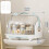 Large Baby Bottle Drying Rack with Removable Drip Tray and Organizer for Multiple Bottles 2